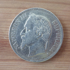 De5 francs 1870 d'occasion  Thise