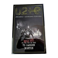 Pôster de concerto emoldurado U2 2015 Boston comprar usado  Enviando para Brazil
