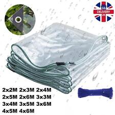 Clear tarpaulin waterproof for sale  DUNSTABLE