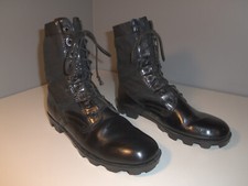 Black leather military for sale  Lincoln