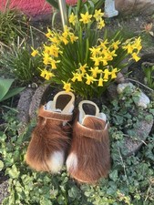 Clogs kuhfell rustikal gebraucht kaufen  Schönebeck (Elbe)
