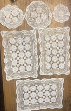 Vtg lace antimacassars for sale  Collegeville
