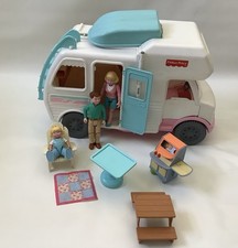 Fisher Price Loving Family Casa de Bonecas RV FÉRIAS CAMPISTA MOTOR HOME 1998 Barco , usado comprar usado  Enviando para Brazil