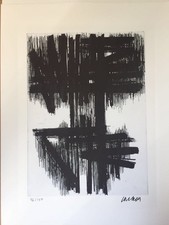 Pierre soulages lithogtaphie d'occasion  Paris XIX