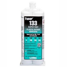 Usado, Fusor 133 adesivo de reparo plástico super rápido, preto, pasta, 1,7 oz. Cartucho comprar usado  Enviando para Brazil