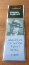 Capone magnetic bookmark for sale  HAVERHILL