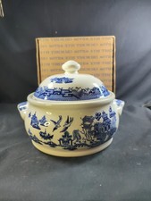 Churchill blue willow for sale  Canal Winchester