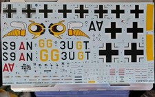 Raro! Kit de decalques Revell Messerschmitt Bf 110 C-2/7 em escala 1/32  comprar usado  Enviando para Brazil