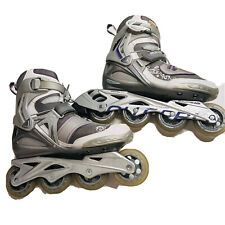 Usado, Patins femininos em linha Rollerblade Spark 80 W tamanho 9 EUA roxo/cinza/branco. comprar usado  Enviando para Brazil