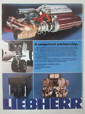 8/1991 PUB LIEBHERR AERO TECHNIK AEROSPACE UNDERCARRIAGE AIR CONDITONNING AD comprar usado  Enviando para Brazil