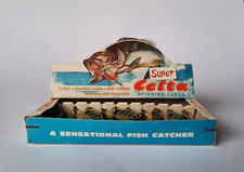 PÊCHE ANCIENNE BOITE PRÉSENTOIR A CUILLERS RUBLEX SUPER CELTA 3,5 gr.      (2) comprar usado  Enviando para Brazil