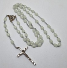 Vintage rosary white for sale  DINAS POWYS