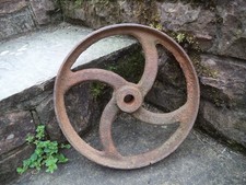Cast iron wheel for sale  CARNFORTH
