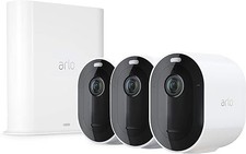 Kit de câmera Arlo Pro 3 sistema de segurança 3 VMS4340P-100NAR - BRANCO, usado comprar usado  Enviando para Brazil