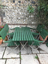 Vintage garden table for sale  LEWES