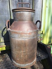 Vintage steel milk for sale  SWAFFHAM