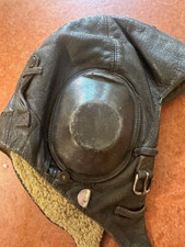 Capacete de voo Luftwaffe da Segunda Guerra Mundial marcado Ln 26618 LKP W101 comprar usado  Enviando para Brazil