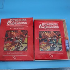 Conjunto de Regras Básicas Dungeons & Dragons 1 CONJUNTO VINTAGE 1011 EX+ 1983 1ª EDIÇÃO L@@K! comprar usado  Enviando para Brazil