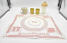 Usado, Vintage Tupperware Quick Shaker Mixer Garrafa 844-1 16oz, 1977 Tapete de Pastelaria e Copos comprar usado  Enviando para Brazil