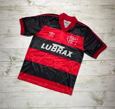 Camiseta de futebol Adidas Flamengo 1990 1992 masculina tamanho M vermelha comprar usado  Enviando para Brazil
