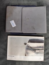 PACOTE CARTEIRA MANUAL DO PROPRIETÁRIO HANBOOK GENUÍNO PEUGEOT 208 2012-2015 G-263 comprar usado  Enviando para Brazil