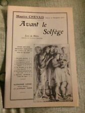 Solfege livre maitre d'occasion  France