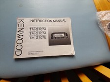 Kenwood 707e user for sale  ABERDARE