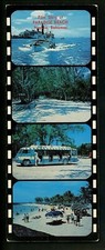 Cartão postal grande Bahamas Nassau Paradise Island barcos ônibus praia banhistas, usado comprar usado  Enviando para Brazil