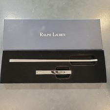 Conjunto de acessórios de barra folheados a prata Ralph Lauren Martini St Academy feito na Coréia comprar usado  Enviando para Brazil