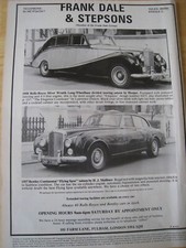 Frank dale stepsons for sale  BRISTOL