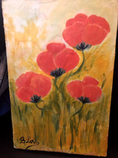 Tableau peinture huile d'occasion  Paris XV