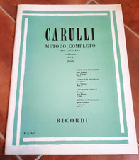 Carulli metodo completo usato  Garlasco