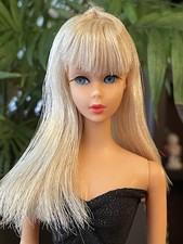 OSZAŁAMIAJĄCA Vintage Barbie Platinum Blonde TNT Mod Doll 1966 Japonia, używany na sprzedaż  Wysyłka do Poland