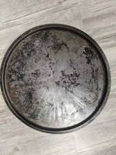 Bandeja de metal temperada vintage enegrecida Pizza Pan Ecko 13", usado comprar usado  Enviando para Brazil