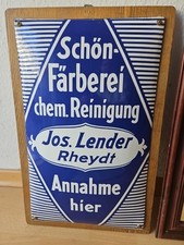 Nostalgie emaille schild gebraucht kaufen  Mönchengladbach