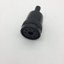 Usado, power connector femal presa socket octal 8 pin hamradio receiver CB (large hole) comprar usado  Enviando para Brazil