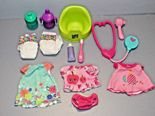 LOTE DE ACESSÓRIOS PARA BONECAS Baby Alive 1 cadeira penico, escova de dentes, fralda, roupas, mamadeira comprar usado  Enviando para Brazil