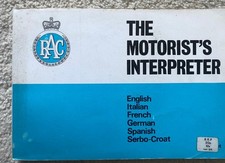 Vintage rac motorists for sale  NEWCASTLE UPON TYNE