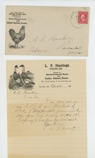 Mr Fancy Cancel Hastings fazenda de aves Pittsville MD 1911 Cvr #1873 comprar usado  Enviando para Brazil