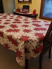 Christmas woven poinsettia for sale  Eaton