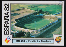 ♣ FIGURA PANINI WC ESPANA 82 1982 ♣ #35 ESTADIO LA ROSALEDA malaga ♣ segunda mano  Embacar hacia Argentina