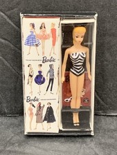 Boneca Barbie vintage miniatura em miniatura réplica na caixa rabo de cavalo loiro escala 1:6, usado comprar usado  Enviando para Brazil