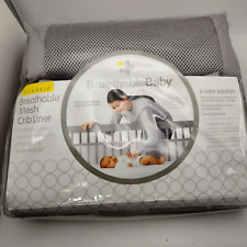 Crib liner gray for sale  Cameron