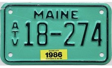 maine plates atv license for sale maine plates atv license for sale Fitchburg
