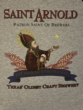 Camisa de beisebol Saint Arnold Brewery Texas manga 3/4 M, usado comprar usado  Enviando para Brazil
