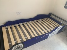Single bed blue for sale  NORTHWICH