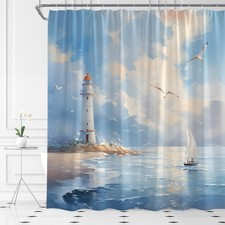 Nautical lighthouse shower for sale  Casper