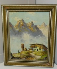 Peinture carton encadree d'occasion  Angoulême