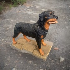 Rottweiler dog figurine for sale  HULL
