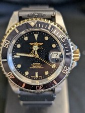 Usado, Relógio masculino automático Invicta Pro Diver 8927OB dois tons aço dourado mostrador preto comprar usado  Enviando para Brazil